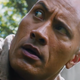 Dwayne Johnson raises his famous eyebrow in Jumanji.
